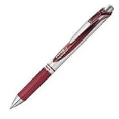 Pentel Gélové pero EnerGel BL77 - burgundy 0,7mm