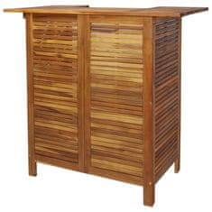 Petromila vidaXL Barový stôl 110x50x105 cm, akáciový masív