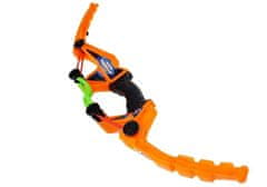 Lean-toys Luková súprava 3 šípov Sport Orange 58 cm