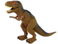 Lean-toys Dinosaurus Tyranosaurus Rex na diaľkové ovládanie R/C so zvukom pary