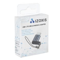 Izoxis USB-C - USB micro B 2.0 adaptér