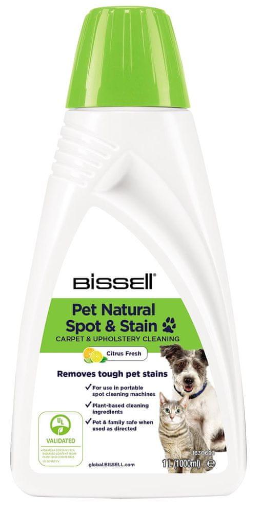 Bissell prírodný čistiaci prostriedok Spot & Stain PET 1L 3370