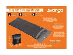 Vango Serenity Superwarm Single Shadow Grey - zánovné