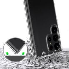 Tech-protect FlexAir kryt na Samsung Galaxy S23 Ultra, priesvitný