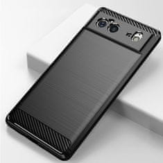 IZMAEL Puzdro Carbon Bush TPU pre Google Pixel 6 - Čierna KP24585