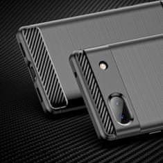 IZMAEL Carbon Shield TPU puzdro pre Google Pixel 6A - Čierna KP15759