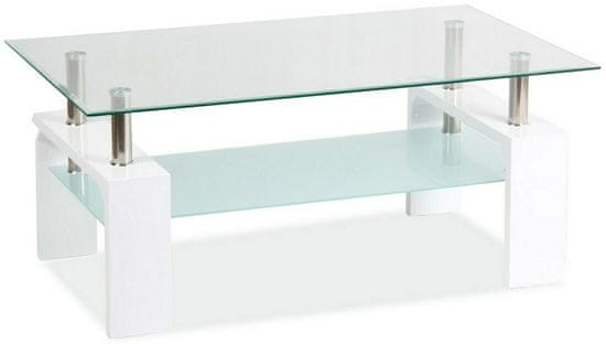 CASARREDO Konferenčný stolík LISA BASIC II - biely