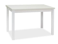 CASARREDO Jedálenský stôl ADAM 100x60 biela mat