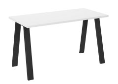 CASARREDO Jedálenský stôl Kolina 138x67 cm čierna / biela