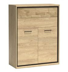 CASARREDO Komoda 2D2S PILETAS M-6 dub hickory