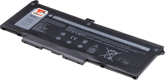 T6 power Batéria pre notebook Dell 1K2CF, Li-Poly, 15,2 V, 4100 mAh (63 Wh), čierna
