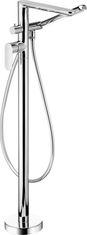 Deante Alpinia chróm - vaňová batéria, voľne stojaca, so sprchovacím setom (BGA_017M)