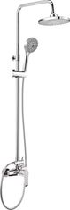 Deante Corio chróm - sprchový stĺp, so sprchovou batériou (NAC_019M)