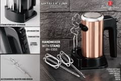 Berlingerhaus Mixér ručný šľahač s príslušenstvom 300 W Rosegold Metallic Line