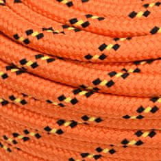 Vidaxl Lodné lano oranžové 18 mm 50 m polypropylén