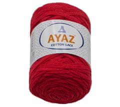 Priadza COTTON LACE - 250g / 125 m - červená