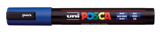 UNI Akrylový popisovač "Posca PC-5M", modrá, 1,8-2,5 mm, PC-5M BLUE