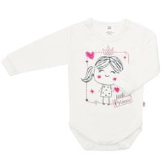 NEW BABY 2-dielna bavlnená súprava New Baby Funny smotanovo-ružová 86 (12-18m)