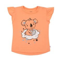 NEW BABY Detské letné pyžamko New Baby Dream lososové 62 (3-6m)