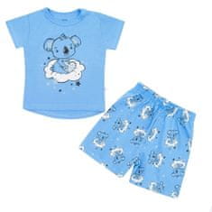 NEW BABY Detské letné pyžamko New Baby Dream modré 68 (4-6m)