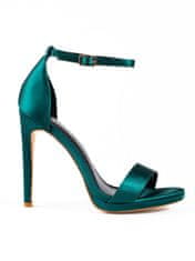 Amiatex Dámske sandále 92359 + Nadkolienky Gatta Calzino Strech, odtiene zelenej, 37