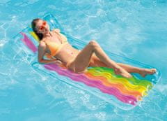 Intex Plávajúci bazénový nafukovací matrac dúha