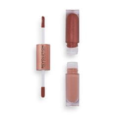 Makeup Revolution Obojstranné tekuté očné tiene ( Double Up Liquid Shadow) 4,4 ml (Odtieň Tranquillity Blue)