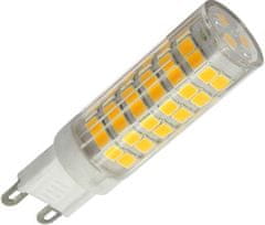 HADEX Žiarovka LED G9, 75x SMD2835, 230VAC/4,5W, teplá biela