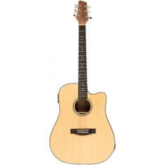 Stagg SA25 DCE SPRUCE, elektroakustická gitara typu Dreadnought