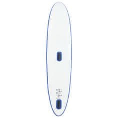 Vidaxl Nafukovací Stand up paddleboard s plachtou, modro biely