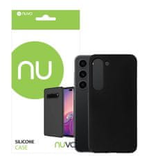 Nuvo Silikónový obal NUVO na Samsung Galaxy S23 čierny