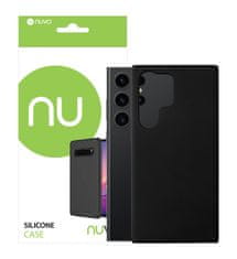 Nuvo Silikónový obal NUVO na Samsung Galaxy S23 Ultra čierny