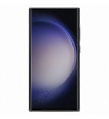 SAMSUNG kožený kryt na Galaxy S23 Ultra čierny