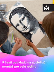 Skladačka, puzzle, lego-puzzle, Pixel-Art, mozaika, stavebnica. Foto-konštruktér. Súprava L. Stolová hra na premenu obľúbených fotografií na Pixel-art. Súpravy na vytváranie obrázkov z kociek.