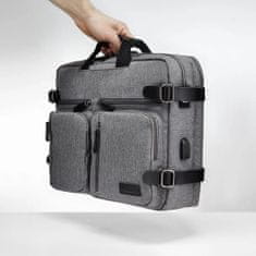 ZAGATTO taška/batoh na notebook 17,3" ZG245 GRAY
