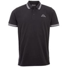 Kappa Tričko čierna XL Polo Shirt