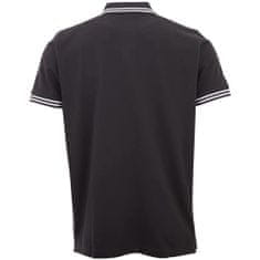 Kappa Tričko čierna XL Polo Shirt