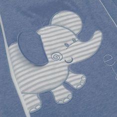 NEW BABY Zimná kombinézka New Baby Winter Elephant jeans 56 (0-3m)