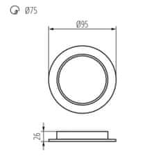 Kanlux TAVO Kanlux LED DO 5W-NW 36510