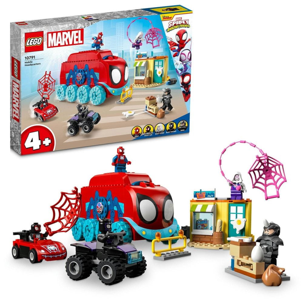 LEGO Marvel 10791 Mobilná základňa Spideyho tímu