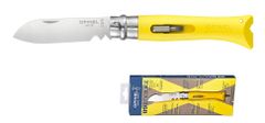 Opinel Zatvárací nôž VRI N°09 DIY 8 cm multifunkčný žltý v blistri, OPINEL