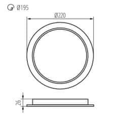 Kanlux TAVO Kanlux LED DO 24W-NW 36514