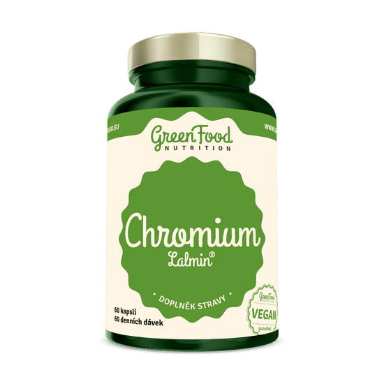 GreenFood Nutrition Chróm Lalmin 60 kapsúl