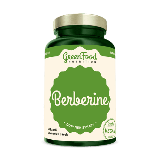 GreenFood Nutrition Berberine 60 kapsúl