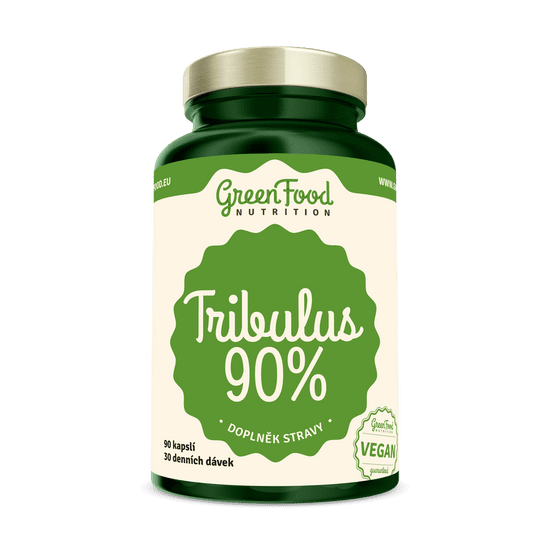 GreenFood Nutrition Tribulus Terrestris 90% 90 kapsúl
