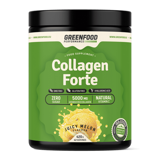 GreenFood Nutrition Performance Collagen Forte 420g - Melón