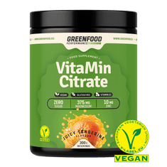 GreenFood Nutrition Performance VitaMin Citrate 300g - Mandarínka