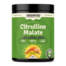 GreenFood Nutrition Performance Citrulline Malate 420g - Mango