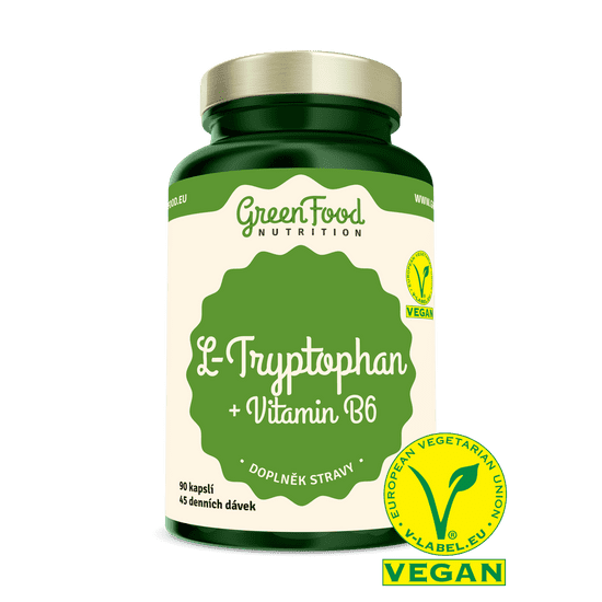 GreenFood Nutrition L-Tryptophan 90 kapsúl