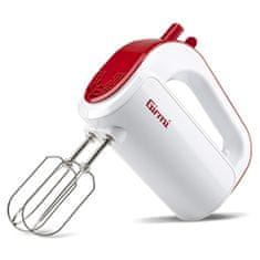 Girmi Ručný mixér , SB0201, 5 rýchlostí, Turbo, 170 W, farba biela/červená